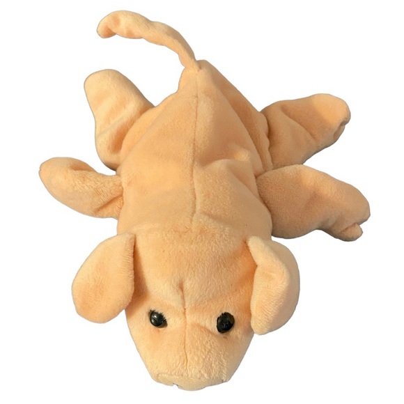 GANZ Toys Rare Muddles Pig Pink Bean Bag Plush 2 1997 Vintage Lovey